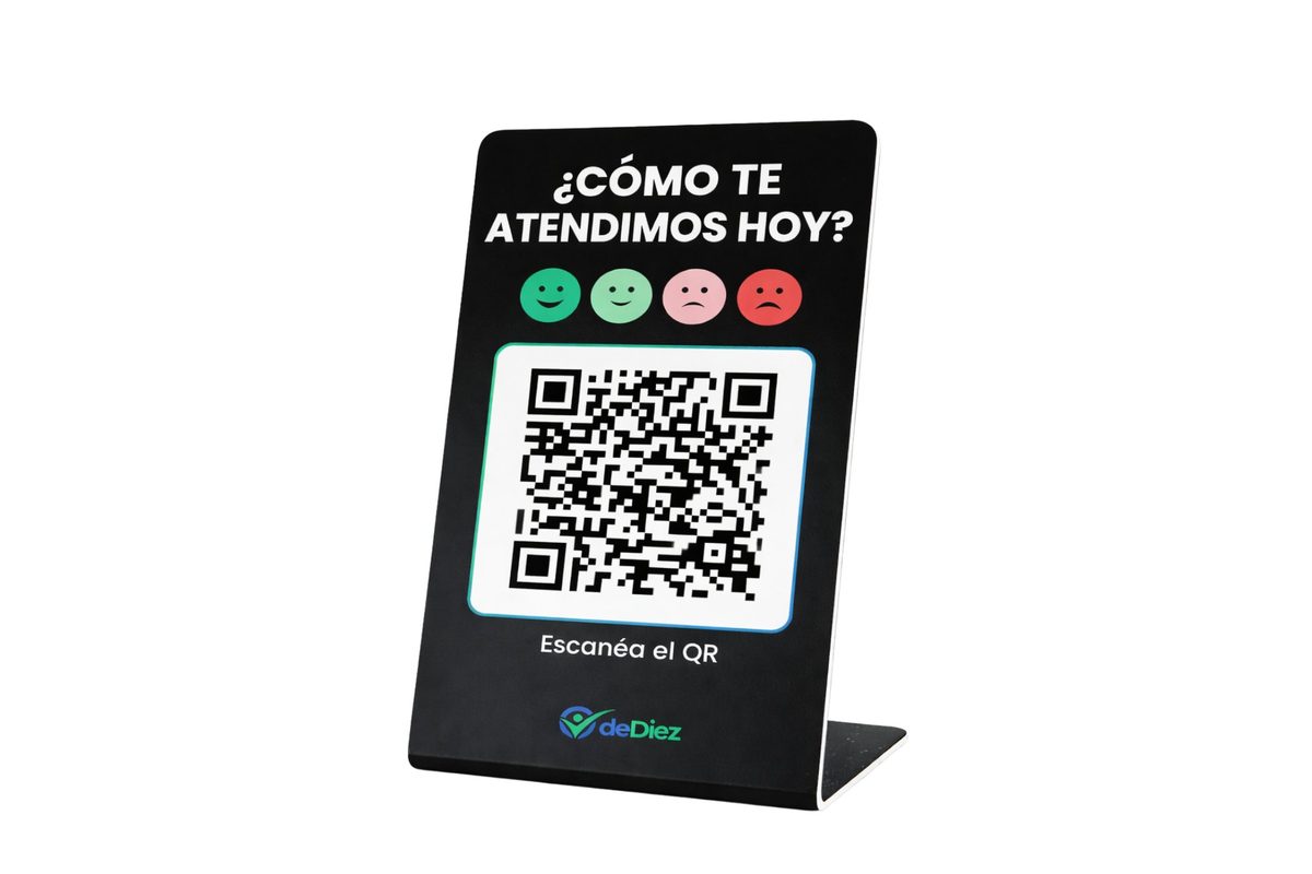 Cartel QR DeDiez